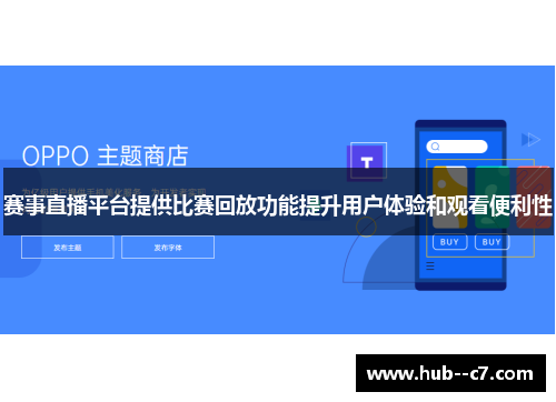 赛事直播平台提供比赛回放功能提升用户体验和观看便利性 赛事直播平台提供比赛回放功能提升用户体验和观看便利性